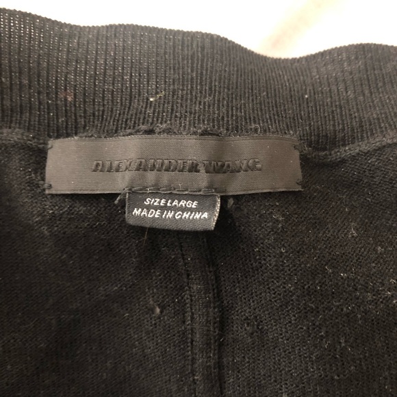 Alexander Wang cardigan back cutout - Picture 8 of 8